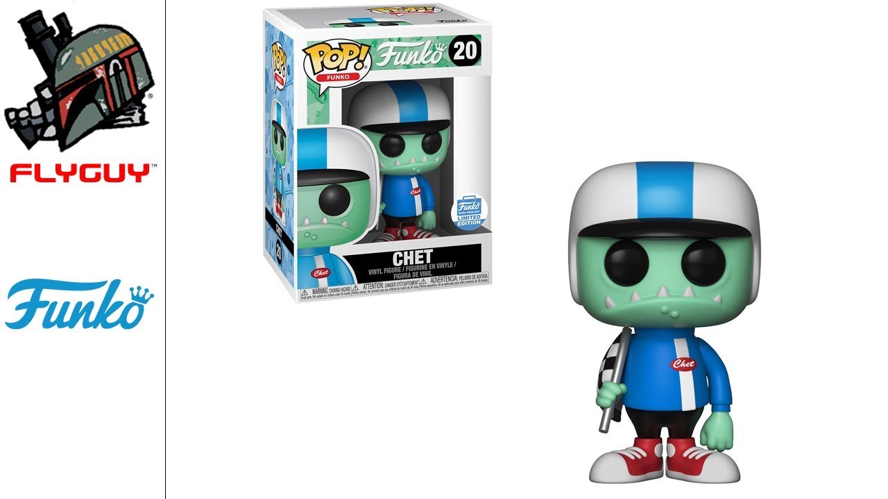 Funko POP Spastik Plastik Chet Funko Shop ExclusiveToy Figure Review | By FLYGUY