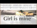 【歌詞&楽譜付き🎹】Girl is mine/ Kis-My-Ft2/耳コピ
