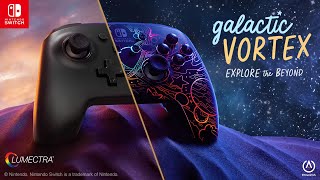 Enhanced Wireless Controller for Nintendo Switch with Lumectra - Galactic Vortex