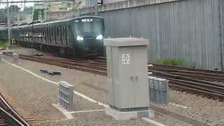 相鉄8000系8712編成回送&東急5050系4000番台4113編成5•6号車QSEAT各停湘南台行　西谷駅発車