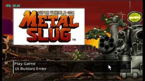 GPD-MicroPC (8GB RAM Version) - Dolphin Ishiiruka (WII) · Metal Slug Anthology