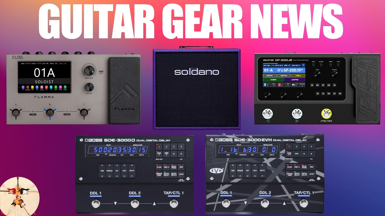 Guitar Gear News BOSS SDE 3000, Brand new FLAMMA FX 150, VALETON GP