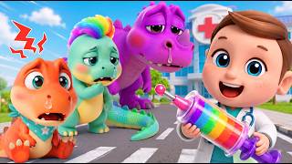 Dinosaurs got Fever | Dinosaurs Hospital | Baby got a Boo Boo | Bima Nursery Rhymes