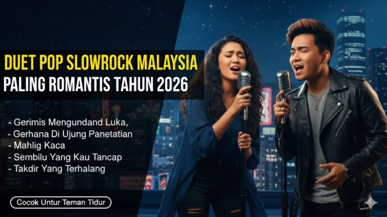 Slowrock Malaysia Terbaru 2026 | Album Penuh Cinta & Kenangan | Lagu Slow Rock Melayu Populer