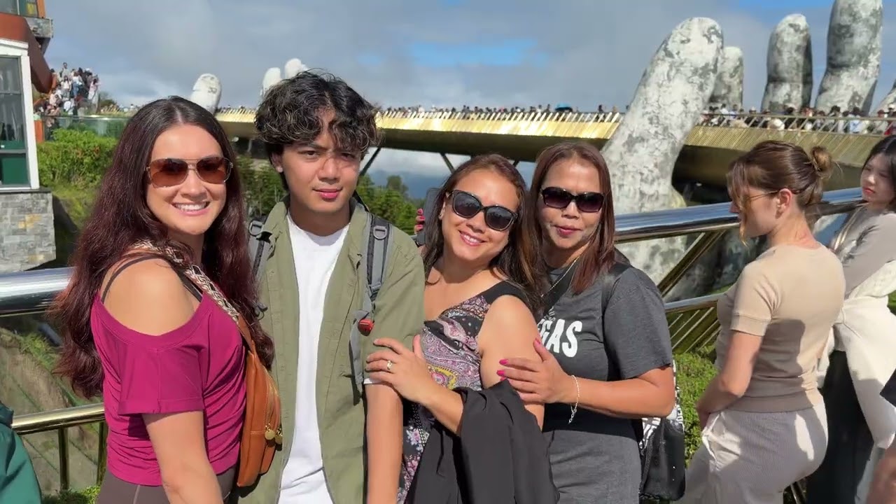 Bà Nà hill, cầu vàng, Đà Nẵng