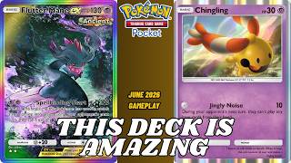 FLUTTER MANE ex & CHINGLING Leave The Enemy With Completely Dead Hands | Pokemon TCG Pocket