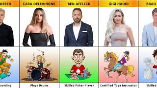 Celebrities with Unexpected & Hidden Talents