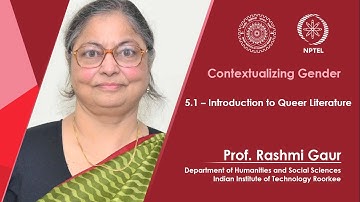 Lecture 21: Introduction to Queer Literature