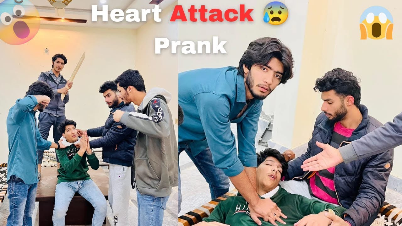 Heart Attack 😱 Prank on cousins Sab Naraz ho gay 😓