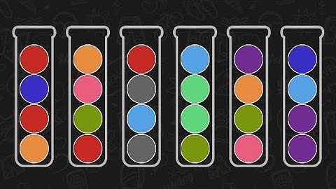 Ball Sort Puzzle Level 91 Solution