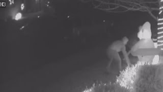 Neighbors concerned about Christmas decor vandalism, theft