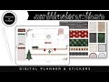 Monthly Plan With Me | December 2021 | Digital Planner | iPad & Goodnotes 5 |