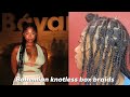 EASY BOHEMIAN KNOTLESS BOX BRAIDS ON THICK NATURAL HAIR| In Real Time| Super Duper Beginner Friendly