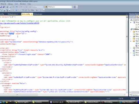 External AppSetting file for your AppSettings in .config file