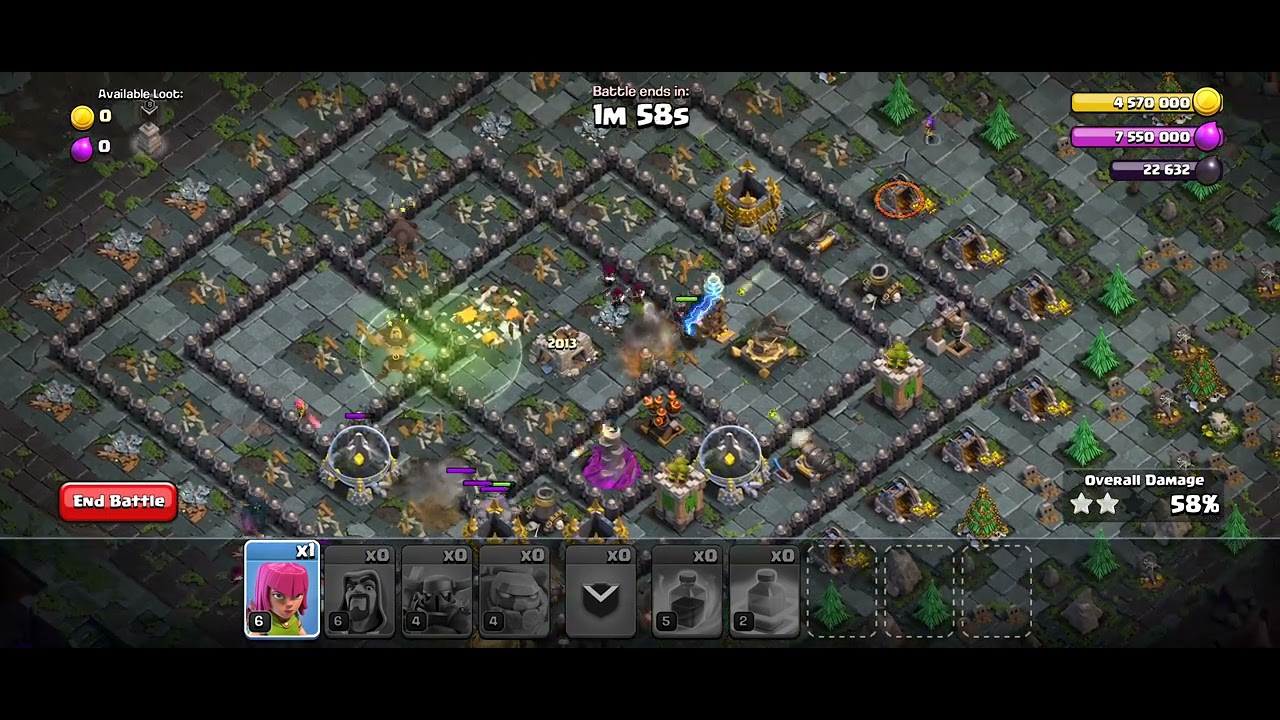 How to get a 3 star attack on 10 years of Clash Day 2 COC - YouTube