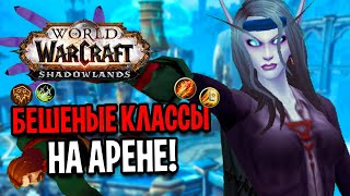 ЭТИ КЛАССЫ БЕШЕНЫЕ! АРЕНА НА 60ом УРОВНЕ В WOW: SHADOWLANDS (beta)