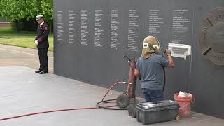 2025 Fallen Fire Fighters Memorial Engraving