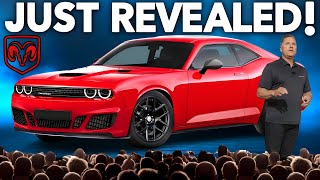 Dodge CEO Reveals New REDESIGNED 2024 Dodge Challenger & SHOCKS The Entire Car Industry!