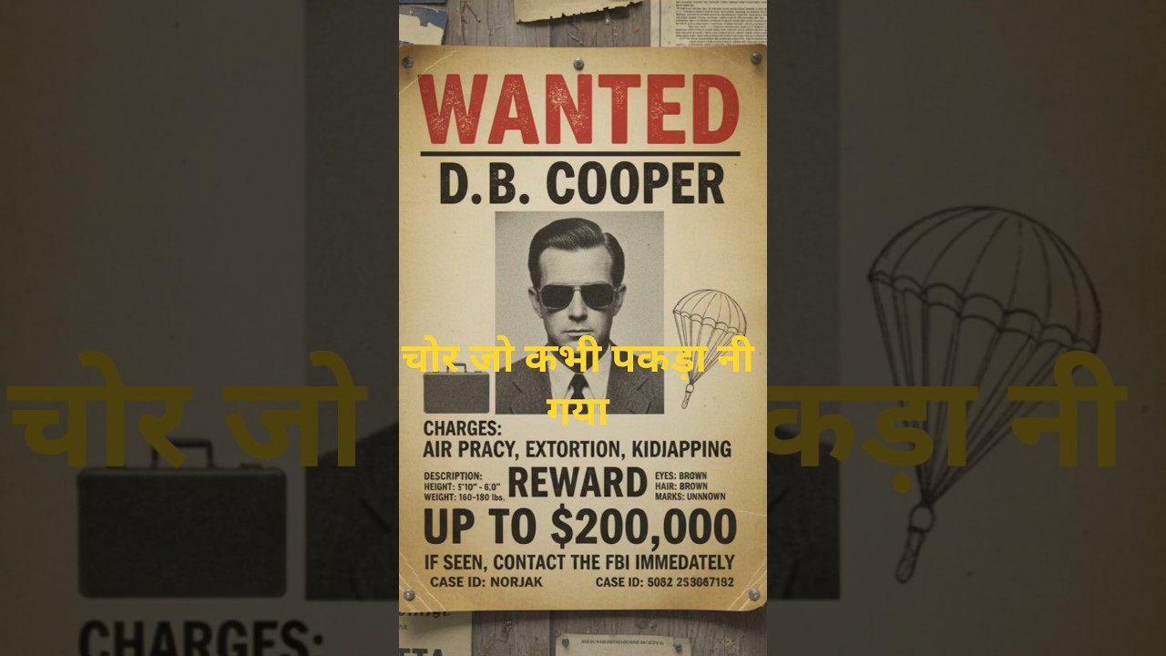 D.B. cooper story in hindi in short 