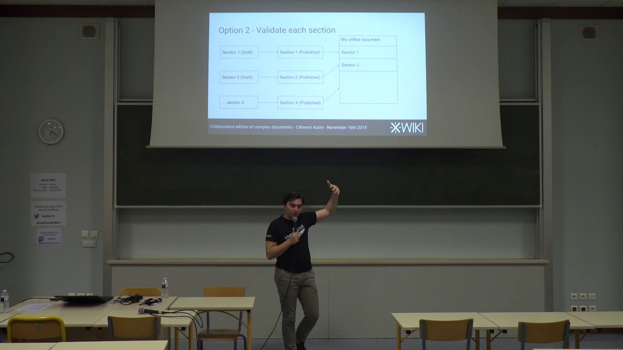 Collaborative edition of complex documents - Reducing the overhead with XWiki — Clément Aubin
