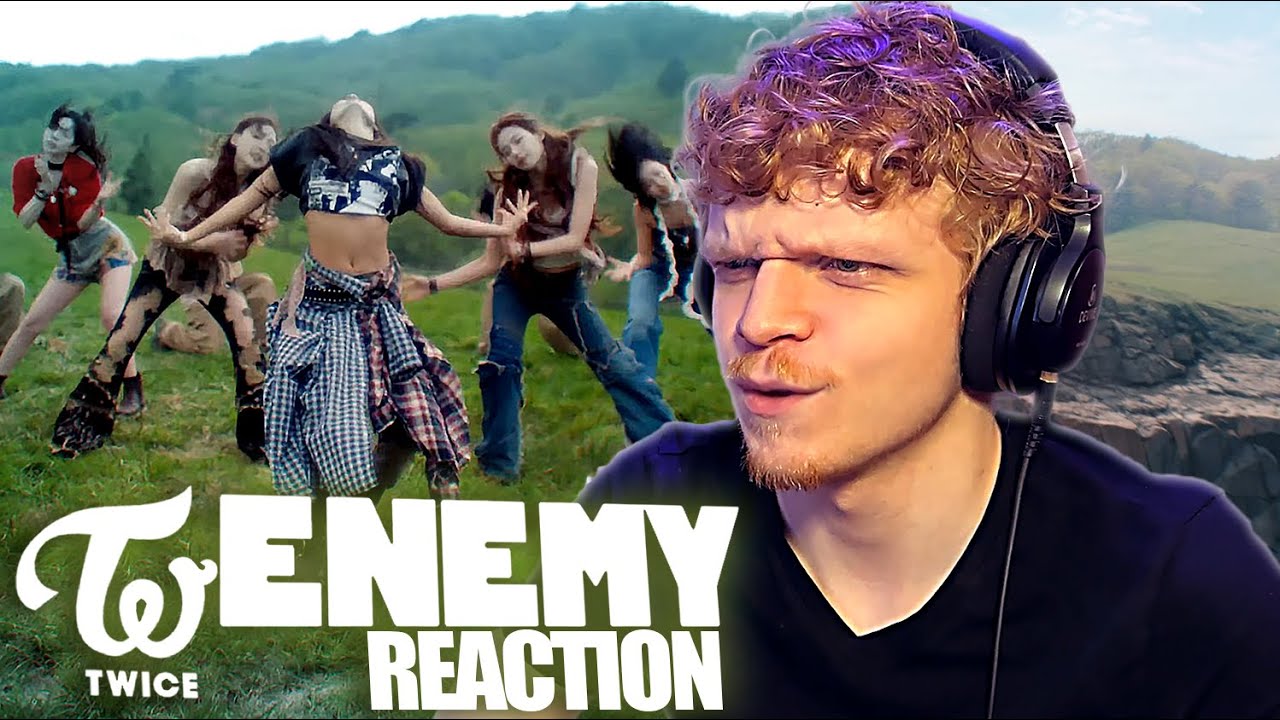 Editor Reacts to TWICE「ENEMY」- Flynn The Redhead