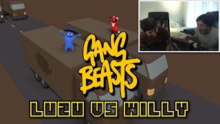 LUZU VS WILLY!! Gang Beasts - [LuzuGames]