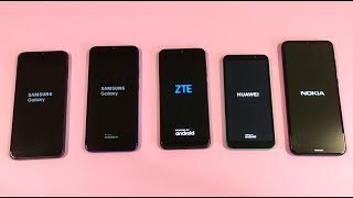 5 Budget Android Phones 2022 Boot animations
