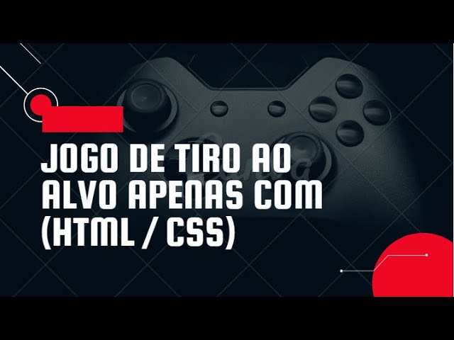 Jogo: Tiro ao Alvo, JavaScript e HTML: pratique lógica com desenhos,  animações e um jogo