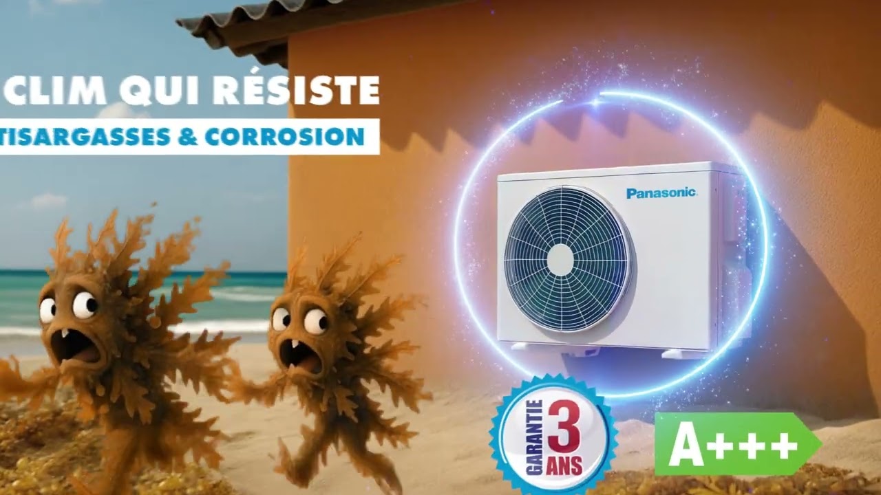 Climatiseurs Panasonic Anti-Sargasses : la solution testée et approuvée en Guadeloupe