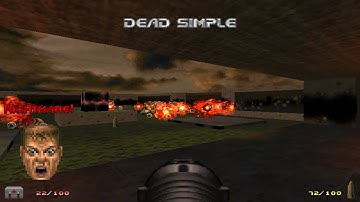 Doom 2 Nightmare Walkthrough | Level 7: Dead Simple
