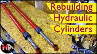 Rebuilding Tractor Hydraulic Cylinders