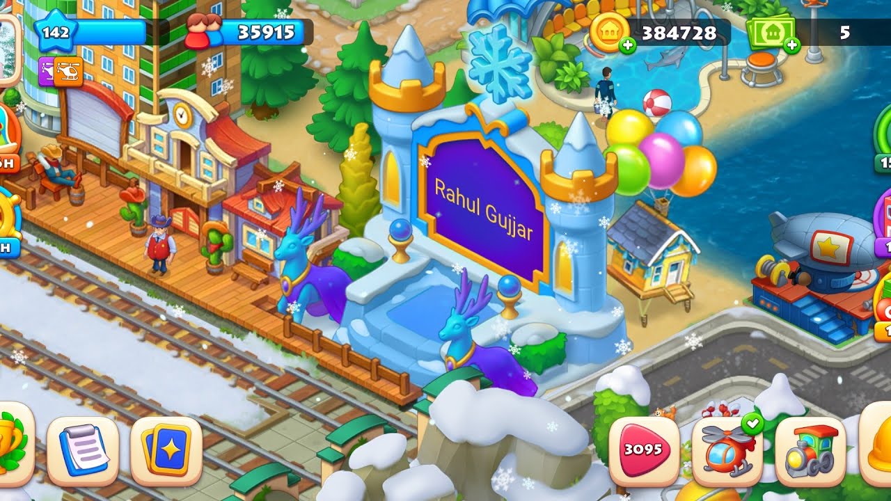 Township:- New Winter Sign For City In township Gameplay 🐃🐓🐖🫎🐐🐏🐑.  .....
