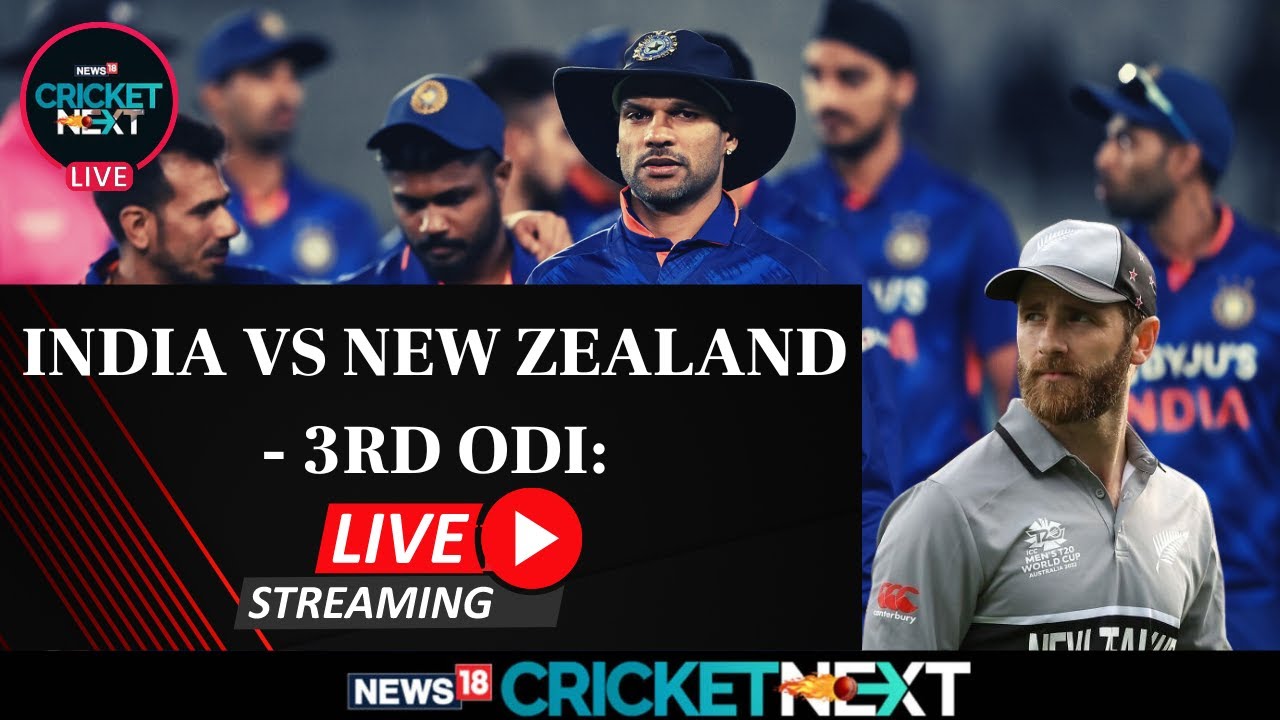 india newzealand oneday match live video