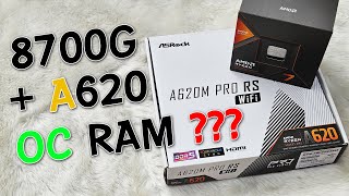 ASRock A620M PRO RS WiFi ปะทะ 8700G ลากแรมได้สุดแค่ไหน?