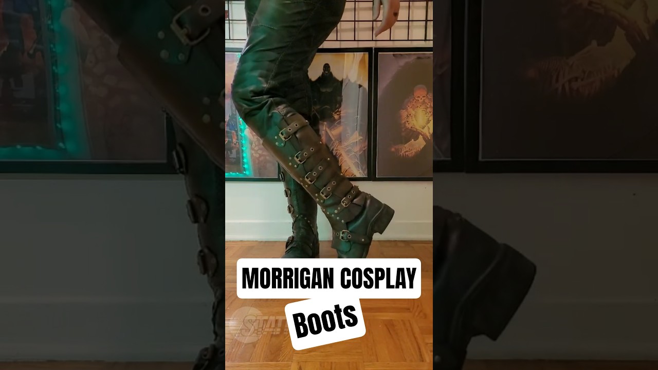 Morrigan Cosplay Chaps! #shorts #cosplay