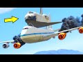 Airplane loses all engines except one in gta 5 shuttle carrier aircraft