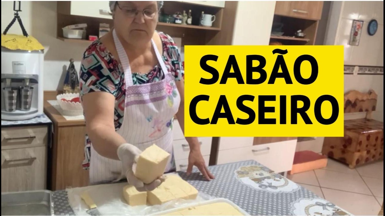receita de sabão caseiro