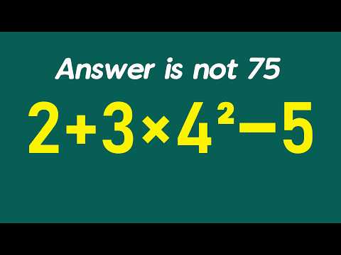 Only 1% Can Solve This Math Problem!