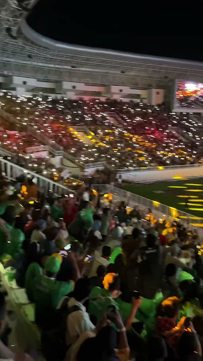 Ribuan orang padati Stadion Utama Sumatera Utara