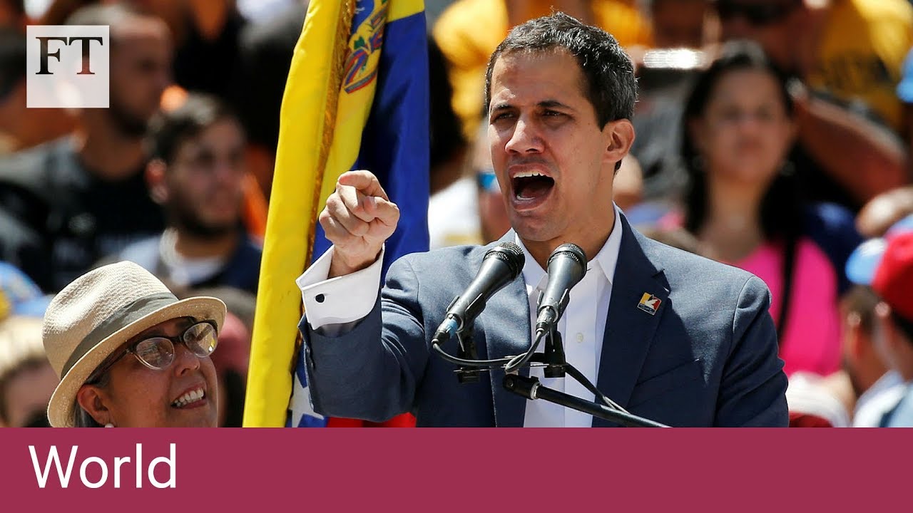 Film backdrop image for Venezuela's Juan Guaidó sets entry date for humanitarian aid (2019)