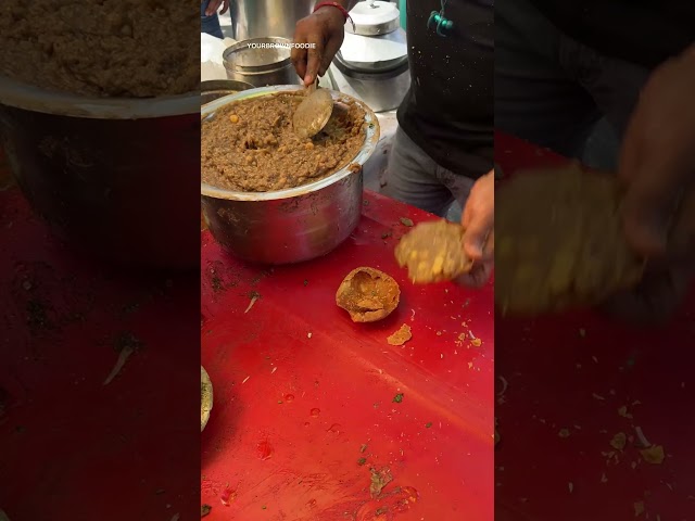 🤤Super viral Kachori Chaat making | India Street Food Shorts #shorts #shortsfeed class=