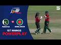 1st Innings Powerplay | PAK A W vs BAN A W | Semi-Final 2 | Women's Asia Cup Rising Stars | ZM1H