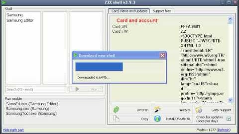 samsung z3x shell update by advantage