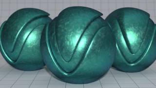 Chaos Scans Library Various Material Samples