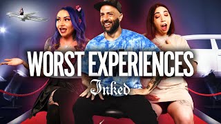 'He Kept Trying To Lick His Wife's Tattoo' Our Worst Experiences | Tattoo Artists React