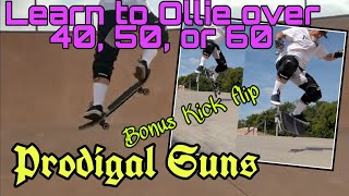 Learning or re-learning the ollie in your 40s 50s or 60s, OG Tips and tricks