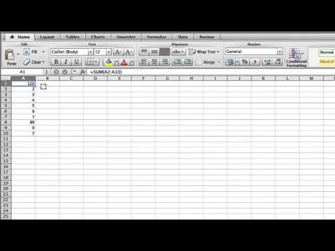 Keep a Formula the Same in a Cell : Sharpen Your Computer Skills