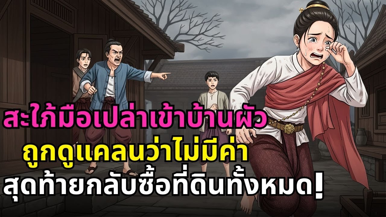 🔴 สะใภ้มือเปล่าถูกดูถูกทั้งบ้าน—สุดท้ายเหมาซื้อที่ดินพ่อแม่ผัวจนช็อก! 🔥