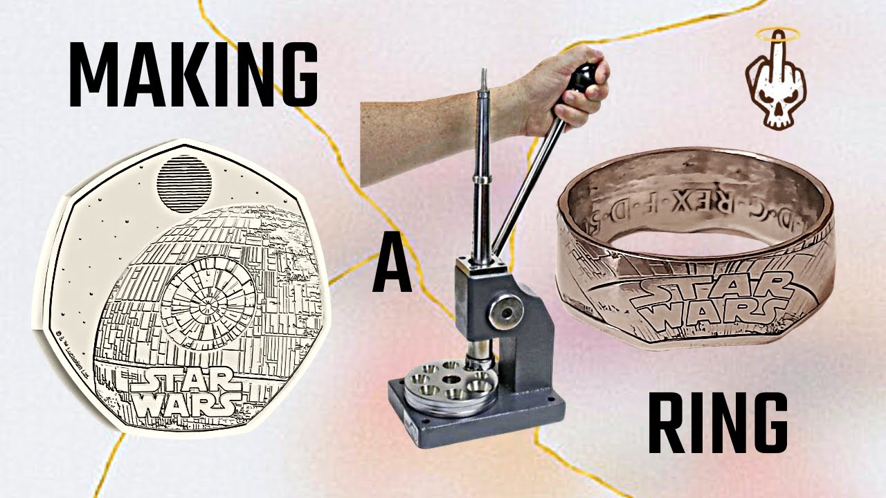 Превращаем монету «Звезда Смерти II» в потрясающее кольцо с монетой «Звездные войны»