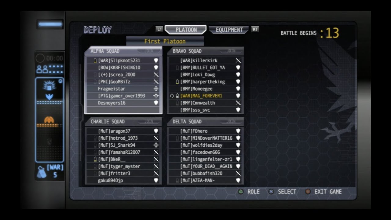 [PS3][MAG]Raven vs SVER with MUT Clan